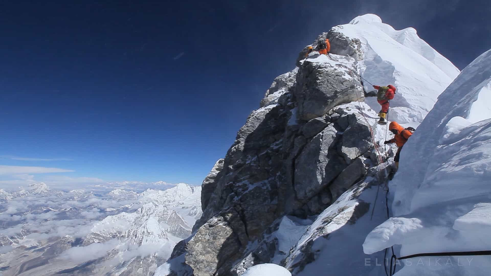 The Hillary Step on Mt Everest - Elia Saikaly Licensing