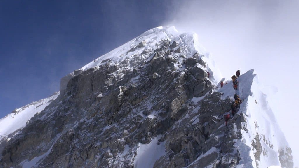 The final ridge on Mt Everest - Elia Saikaly Licensing